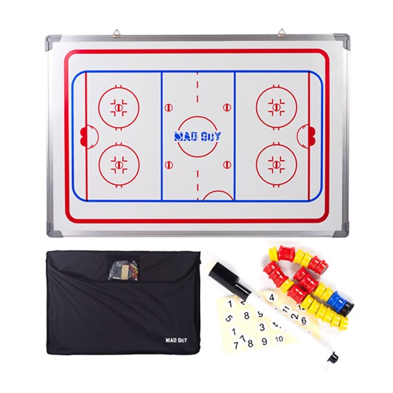 Тактическая доска Mad Guy Tactic Board With Marker And Cones - фото